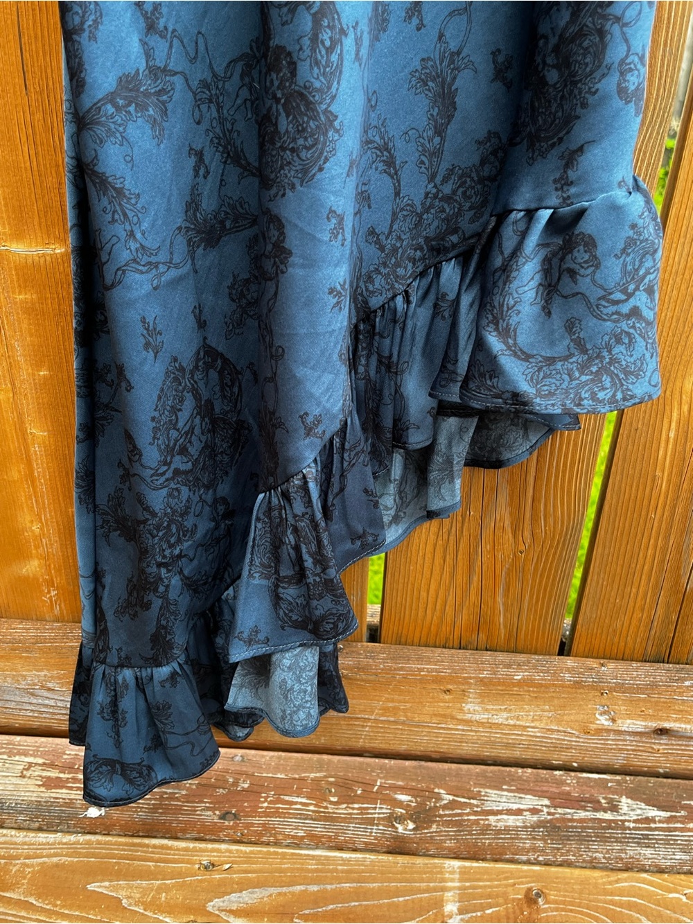 Kimchiblue Lace-Trim Maxi Dress - Picture 4 of 9